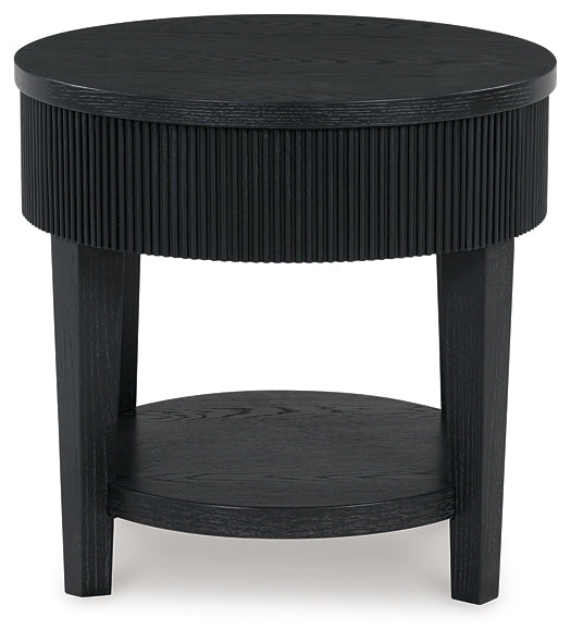 Marstream End Table - Black