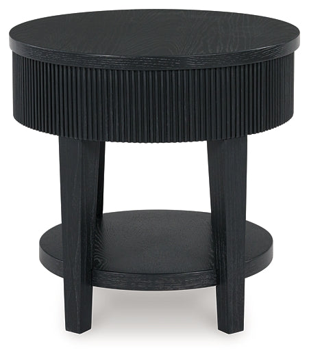 Marstream End Table - Black
