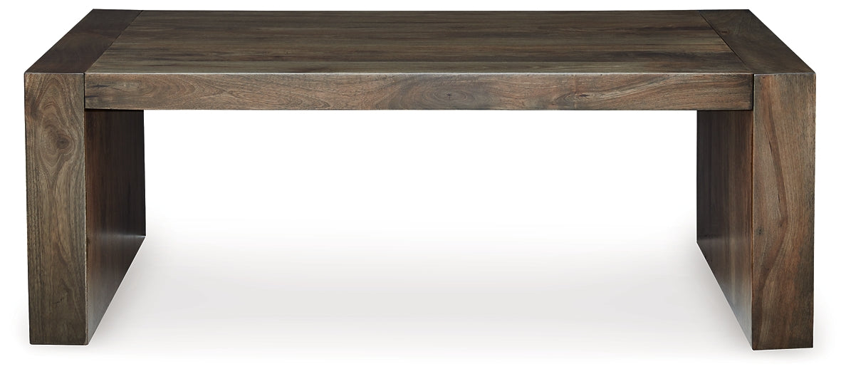 Dreggan Coffee Table - Brown