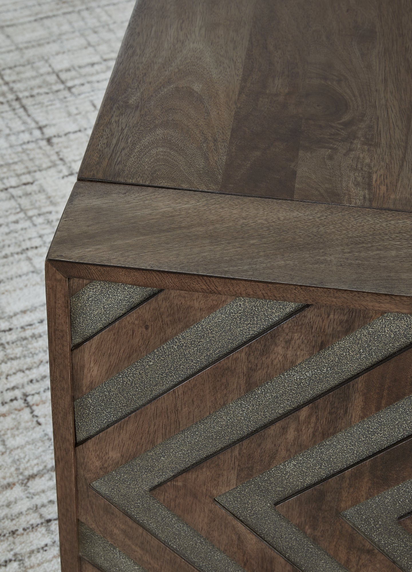 Dreggan Coffee Table - Brown