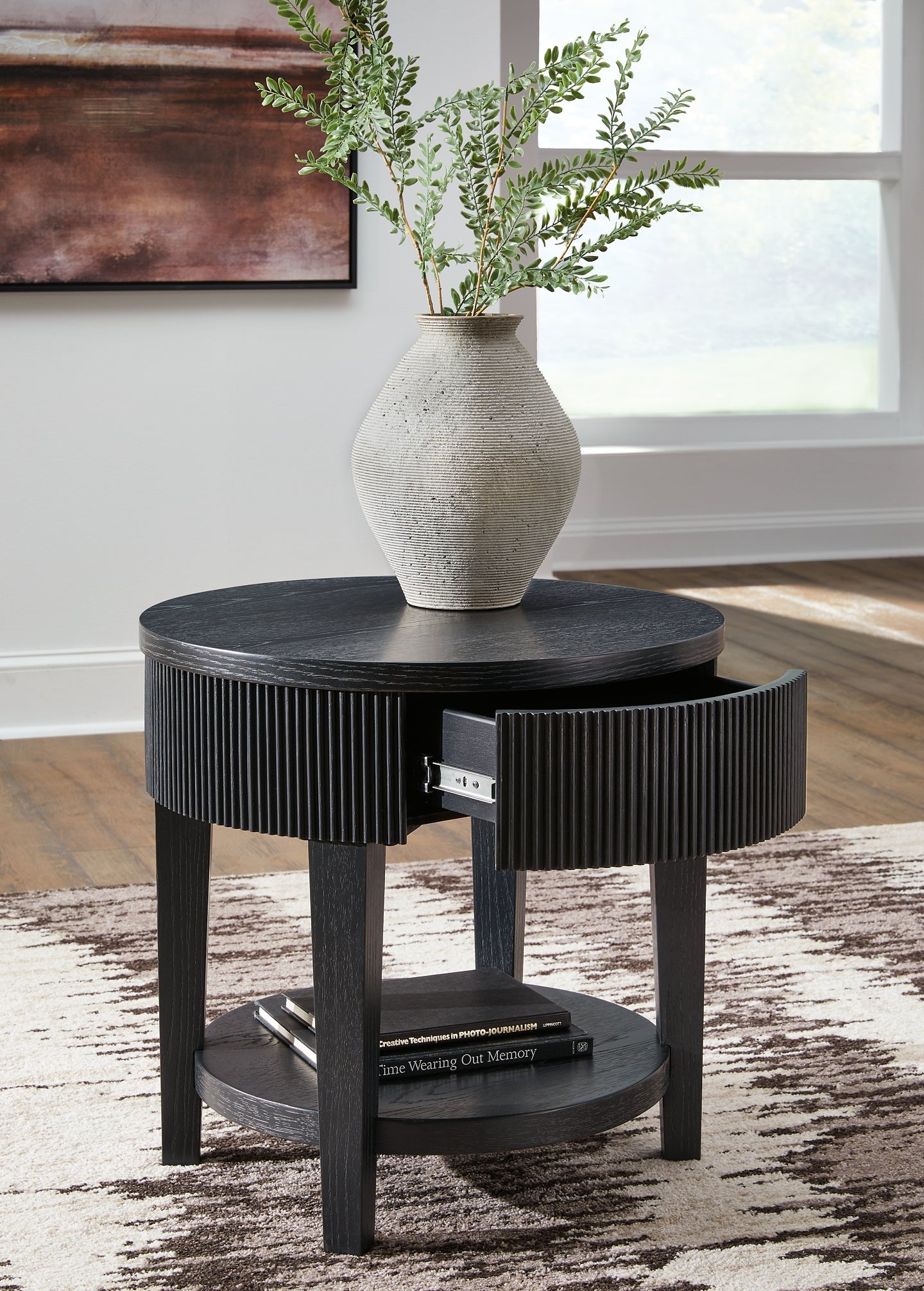 Marstream End Table - Black