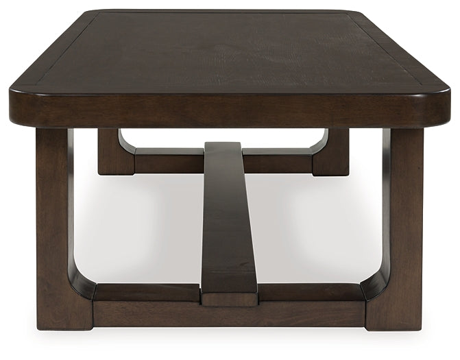 Breckington Coffee Table - Dark Brown