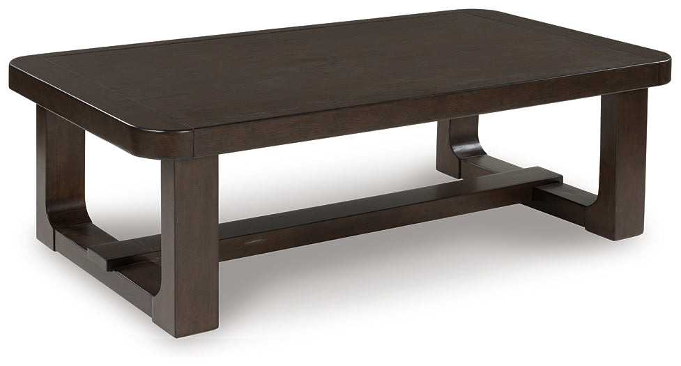 Breckington Coffee Table - Dark Brown