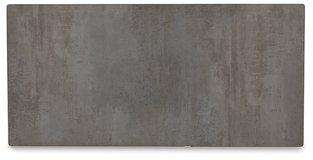 Dynnford 3-Piece Table Set - Gray/Brown