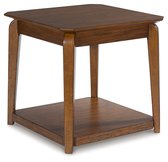 Trenmour End Table - Medium Brown