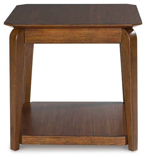 Trenmour End Table - Medium Brown