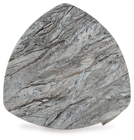 Surmour End Table - Gray/Brown