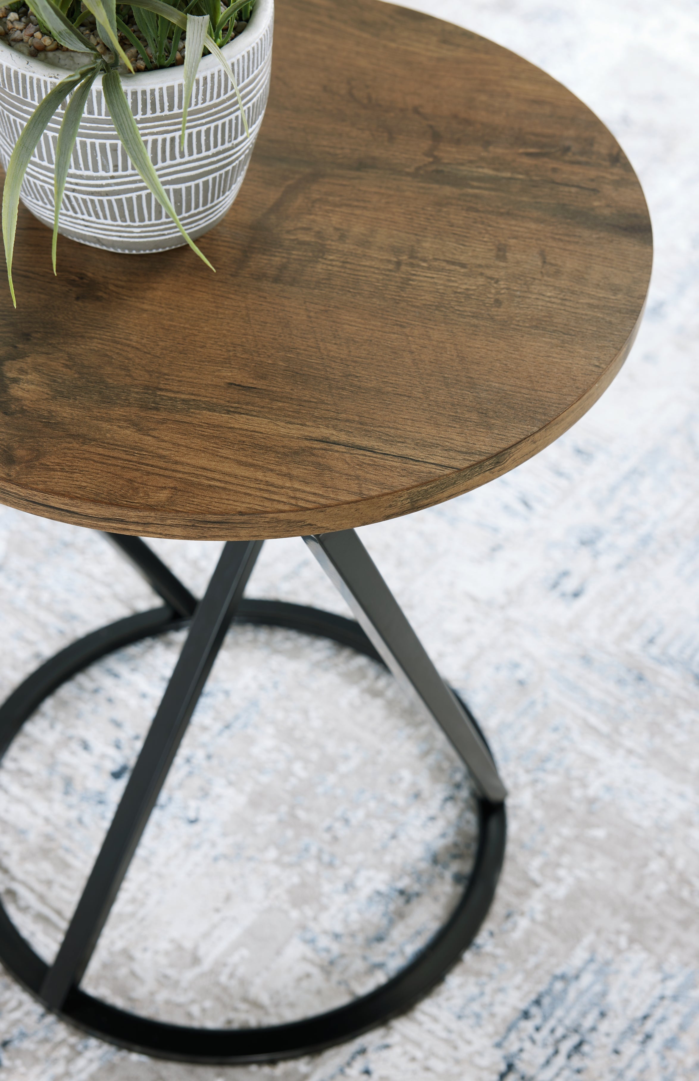 Cassbryn 3-Piece Table Set - Brown/Black