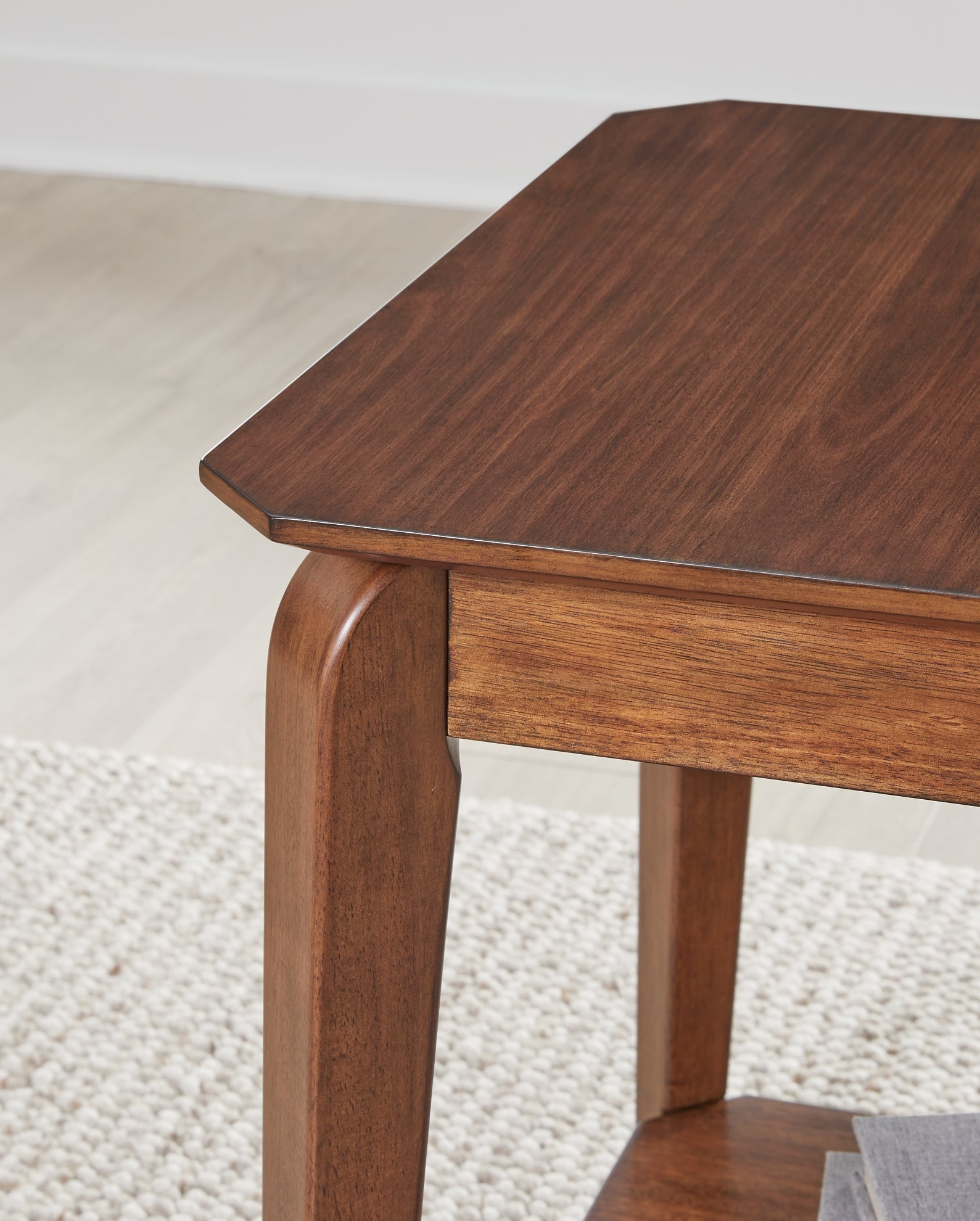 Trenmour End Table - Medium Brown