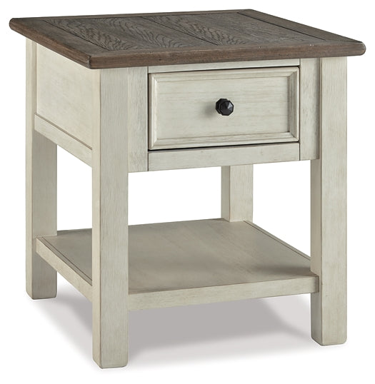 Bolanburg End Table - Two-tone