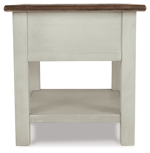 Bolanburg End Table - Two-tone