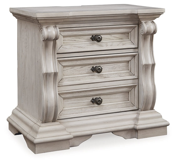 Bruchandi Three Drawer Night Stand