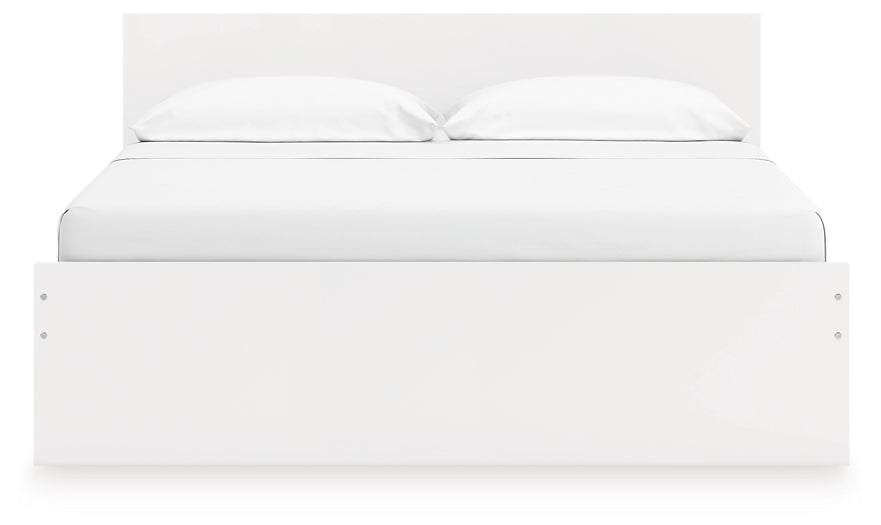 Onita King Panel Platform Bed with 2 Side Storage