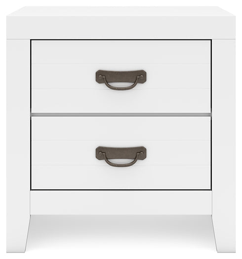 Binterglen Queen Panel Bed with Mirrored Dresser, Chest and Nightstand