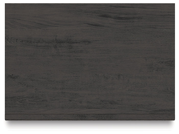 Fraluna Queen Panel Bed with Mirrored Dresser and Nightstand