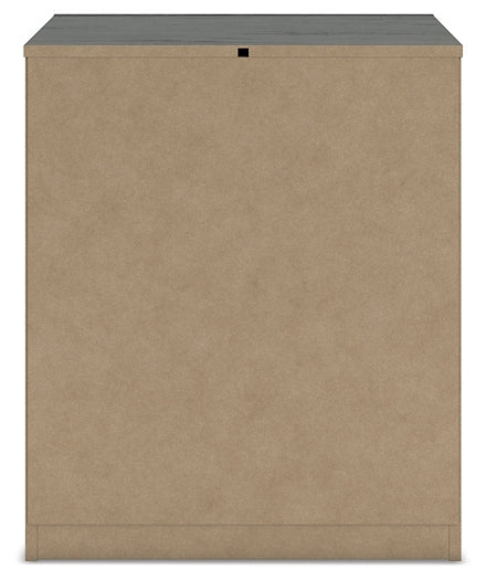 Fraluna Queen Panel Storage Bed with Mirrored Dresser, Chest and Nightstand