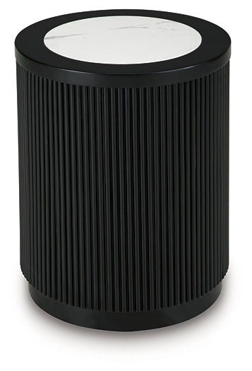 Grayman End Table - Black