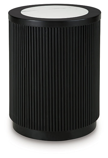 Grayman End Table - Black