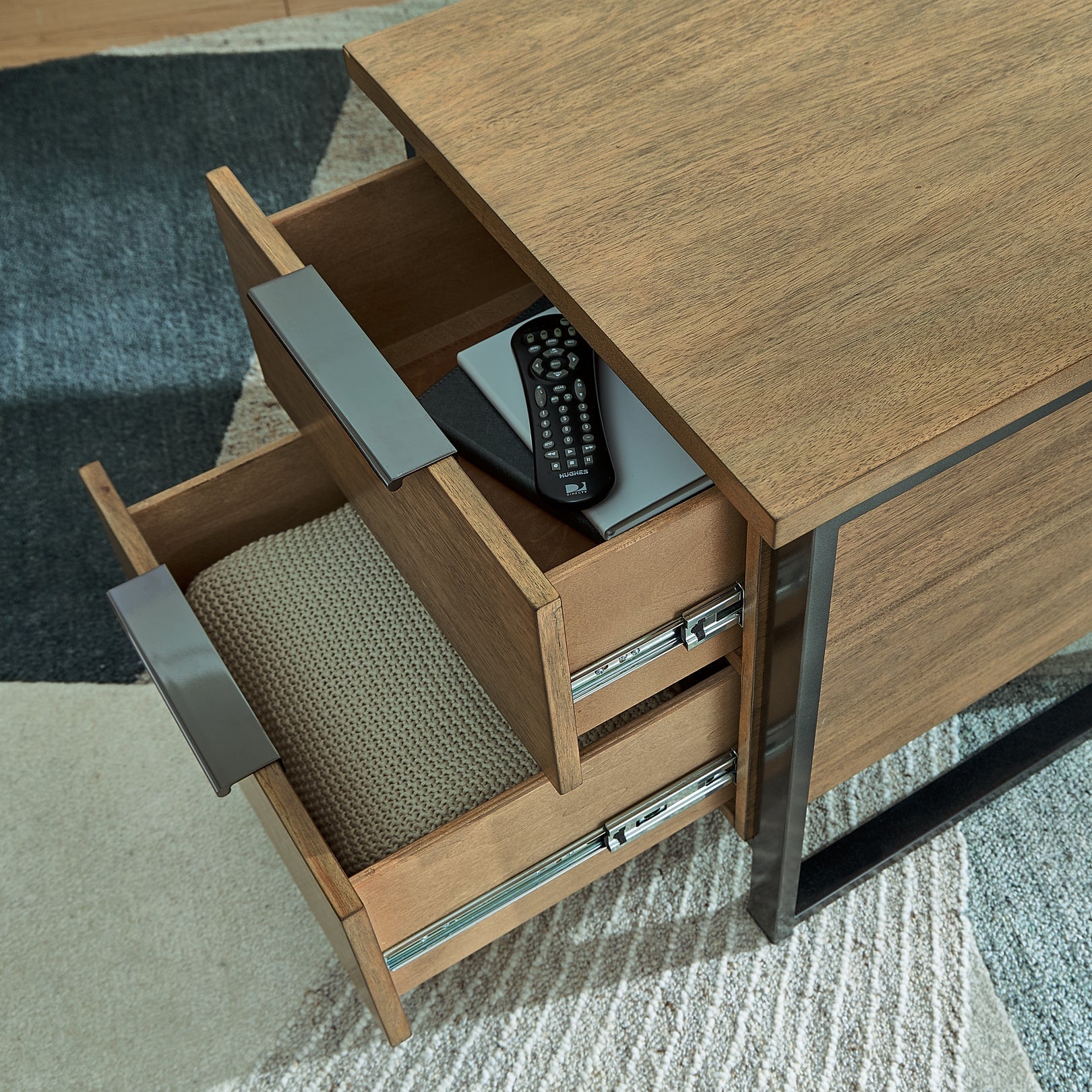 Montia End Table - Light Brown