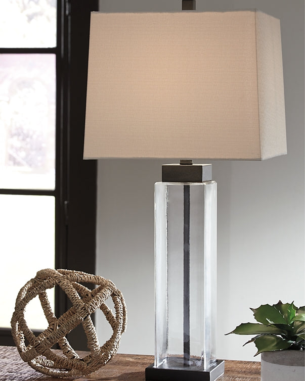 Alvaro Glass Table Lamp (2/CN)