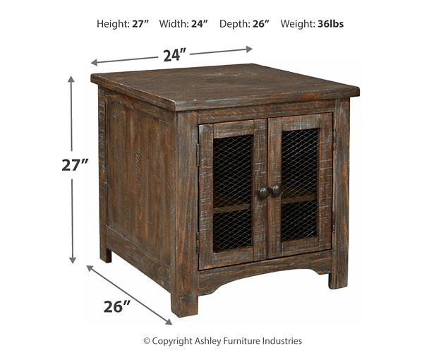 Danell Ridge Rectangular End Table