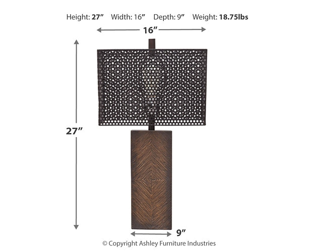 Briek Paper Table Lamp (1/CN)