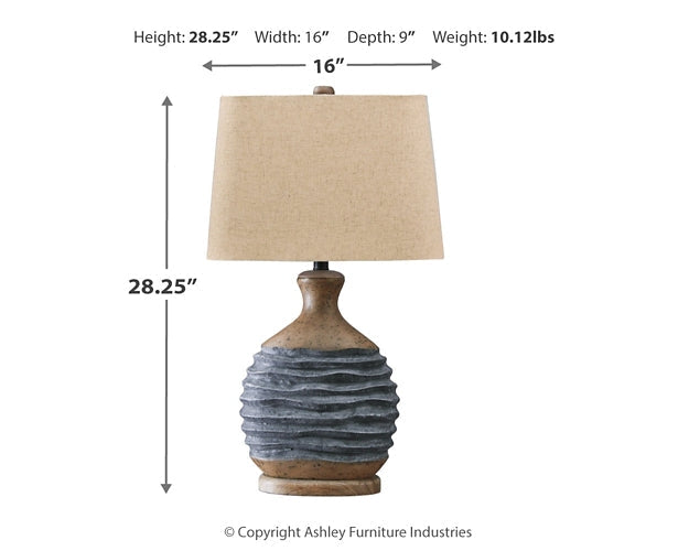 Medlin Paper Table Lamp (1/CN)