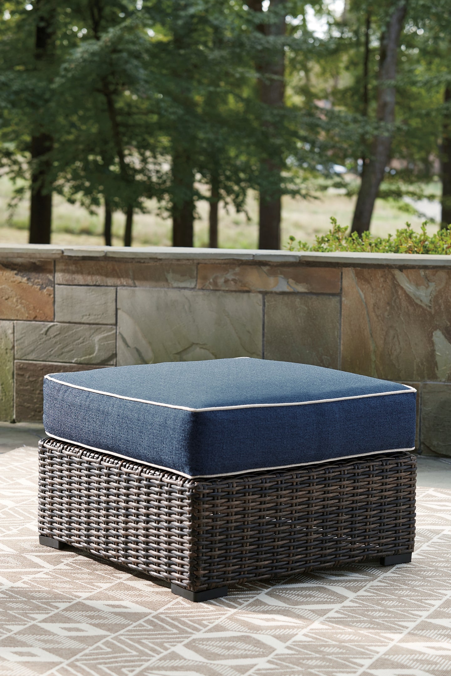 Grasson Lane Outdoor Sofa, Loveseat and Ottoman