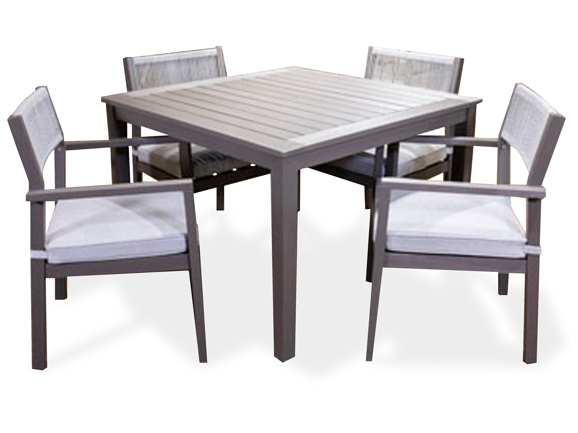 Eden Town Outdoor Dining Table and 4 Chairs