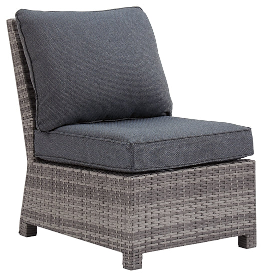 Salem Beach Armless Chair w/Cushion (1/CN)