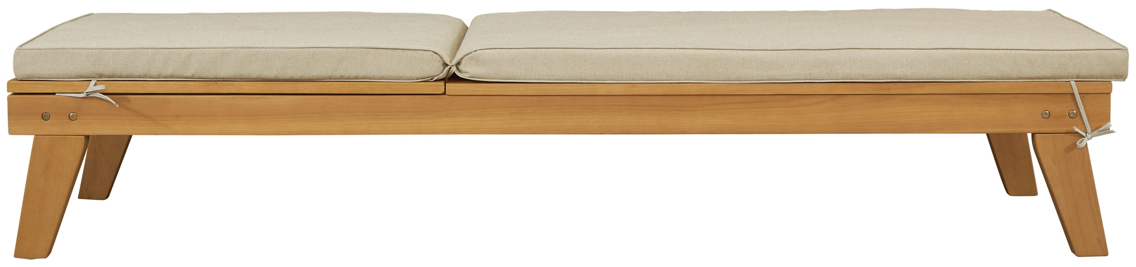 Byron Bay Chaise Lounge with Cushion