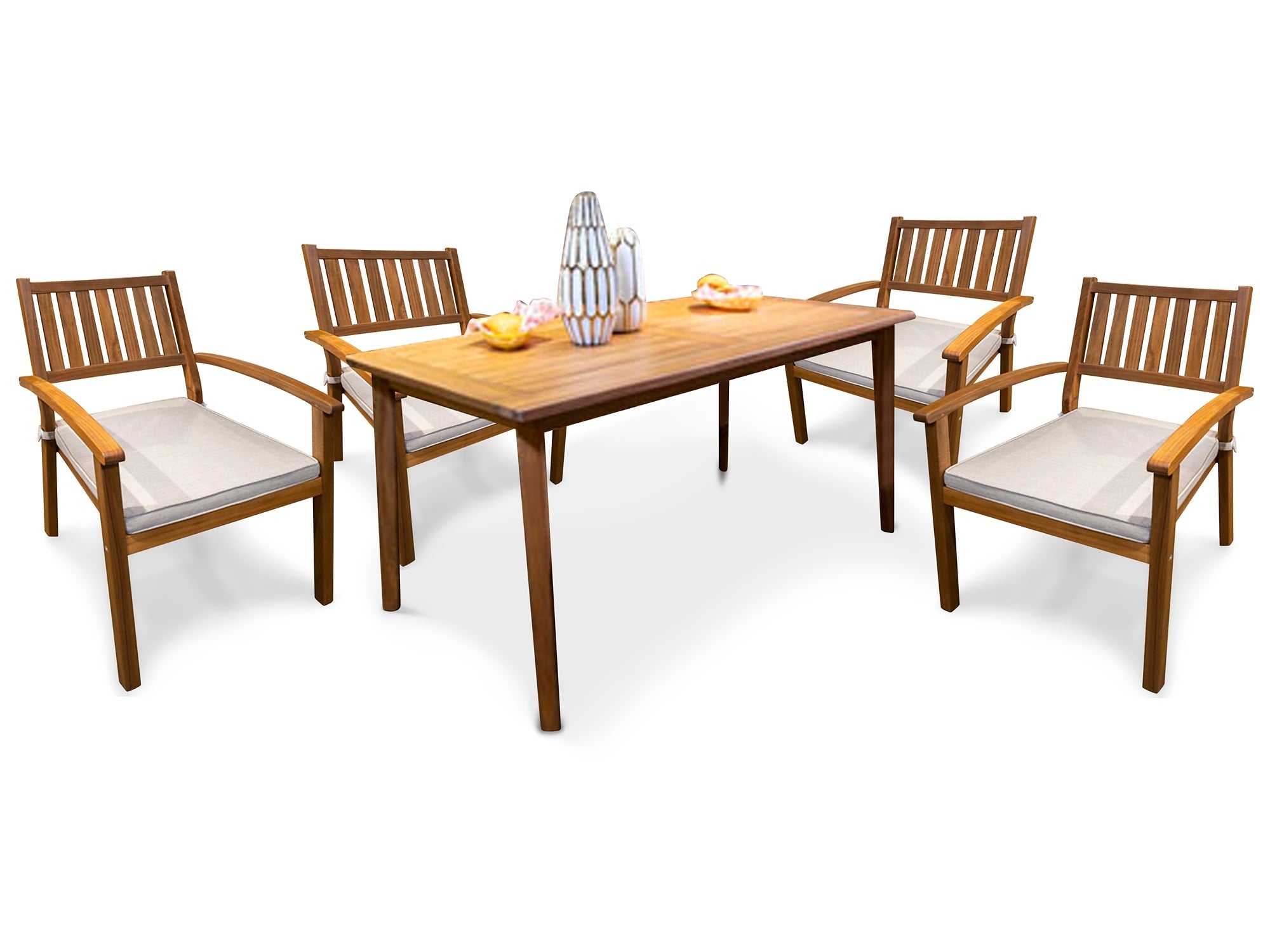 Janiyah Outdoor Dining Table and 4 Chairs