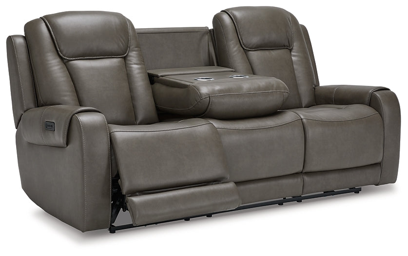 Card Player PWR REC Sofa with ADJ Headrest