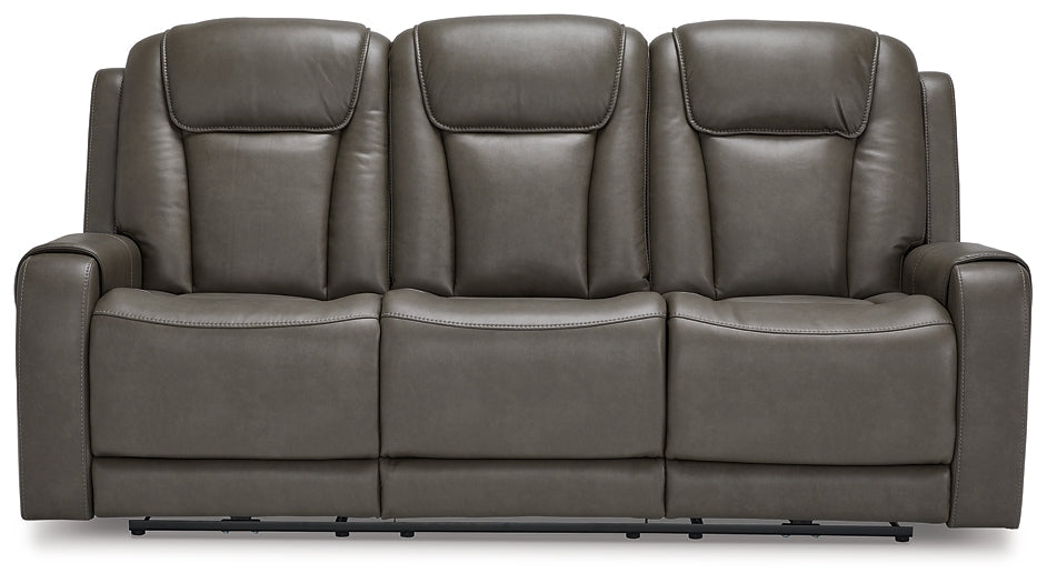 Card Player PWR REC Sofa with ADJ Headrest