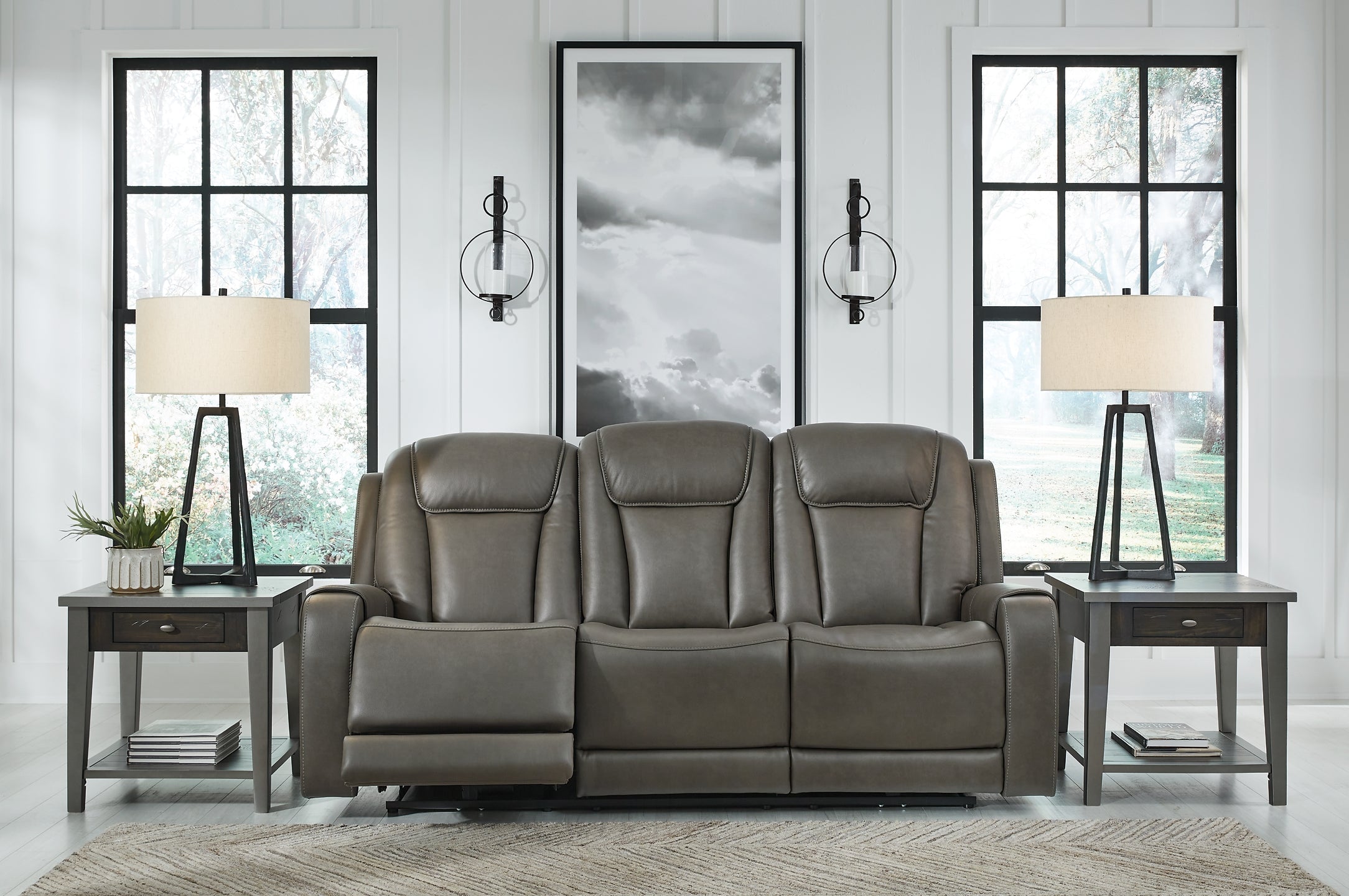 Card Player PWR REC Sofa with ADJ Headrest