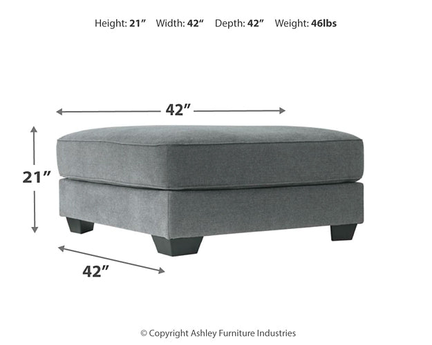 Castano Oversized Accent Ottoman