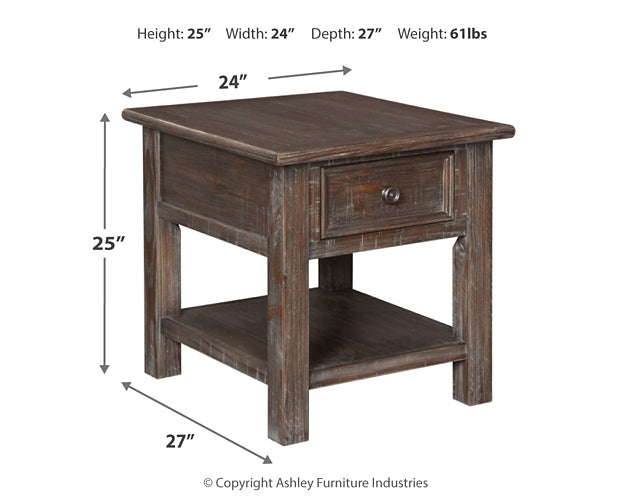 Wyndahl Rectangular End Table