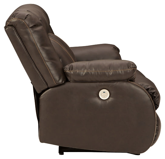 Denoron Reclining Power Loveseat