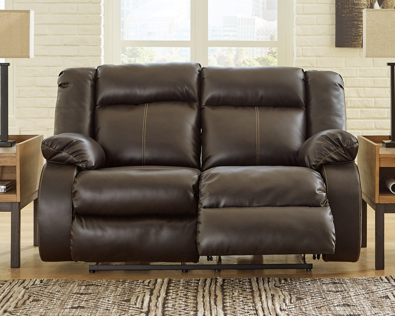 Denoron Reclining Power Loveseat