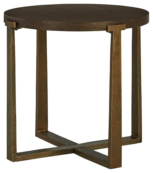 Balintmore Round End Table