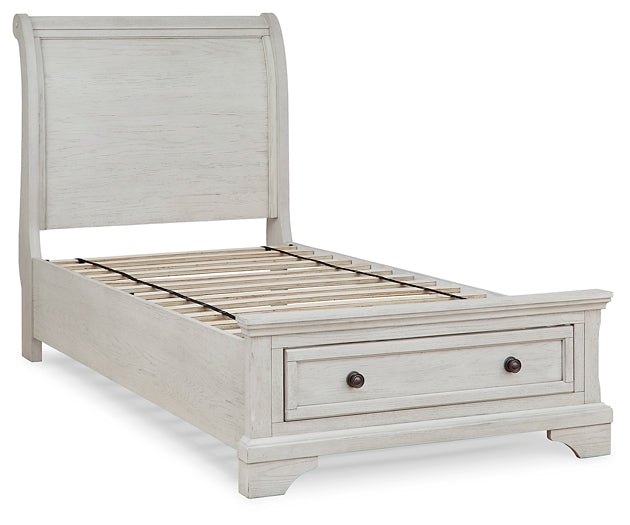 Robbinsdale Sleigh Bed With Storage