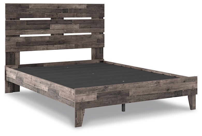 Neilsville Queen Platform Bed with Dresser