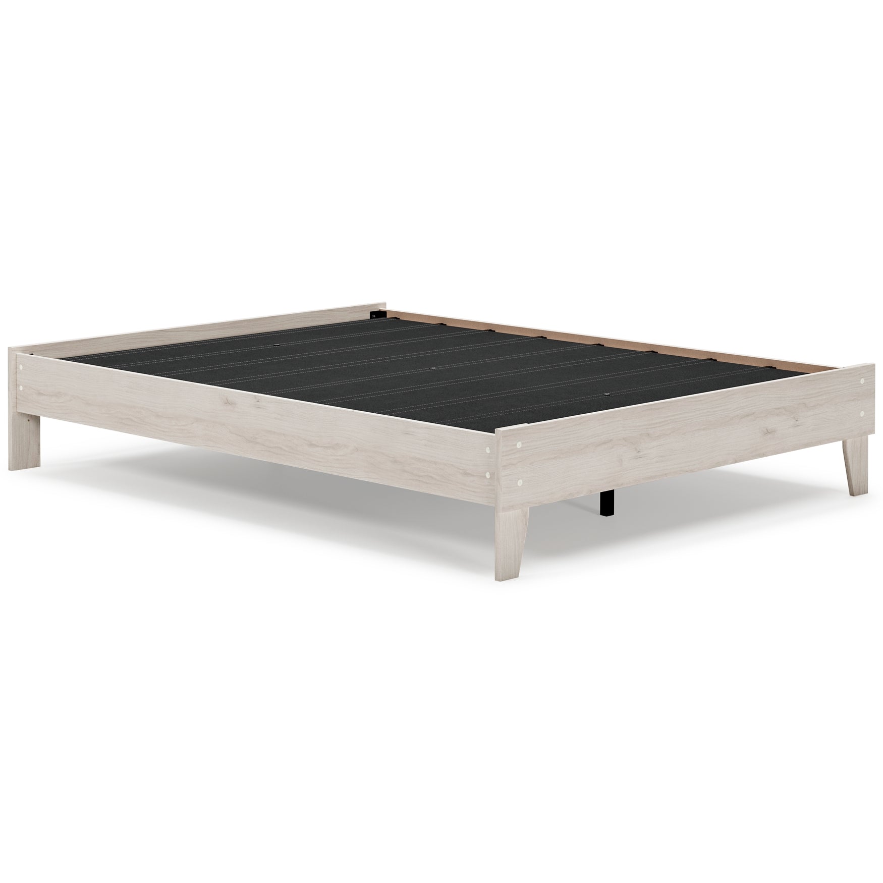 Socalle Queen Platform Bed with 2 Nightstands