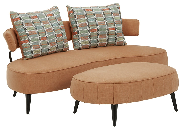 Hollyann Sofa and Ottoman