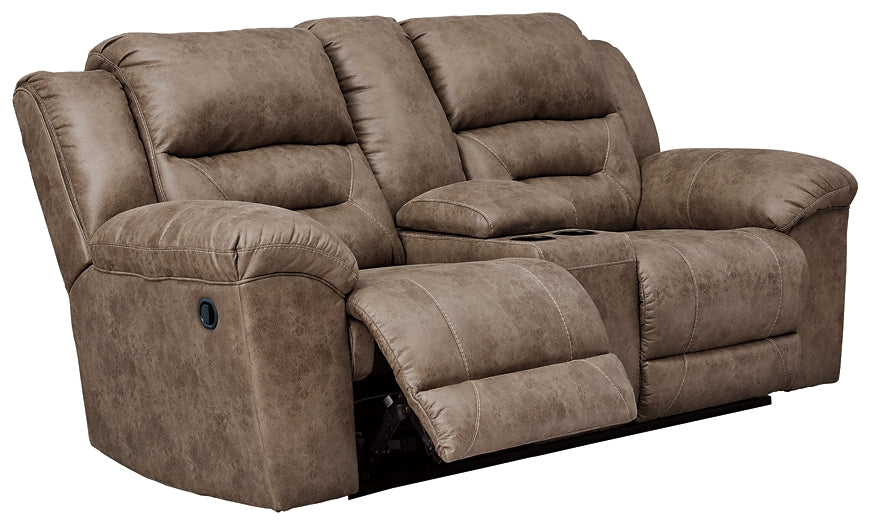 Stoneland Manual Reclining Sofa and Loveseat