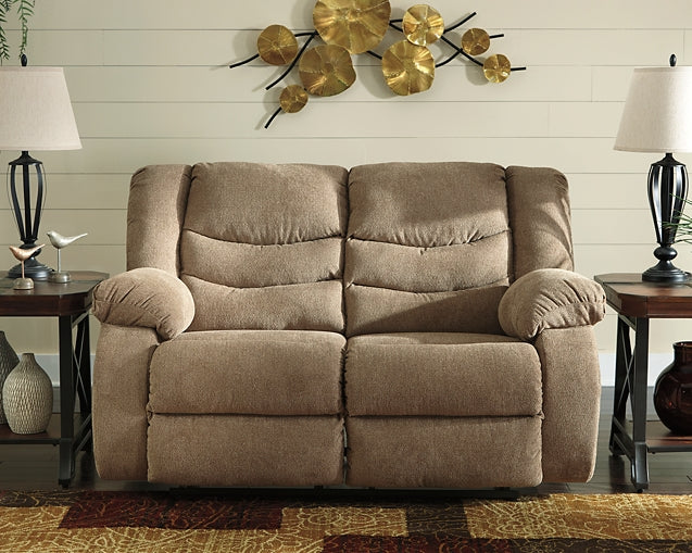 Tulen Manual Reclining Sofa and Loveseat