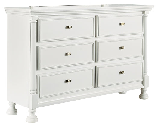 Kaslyn Queen Panel Bed with Dresser