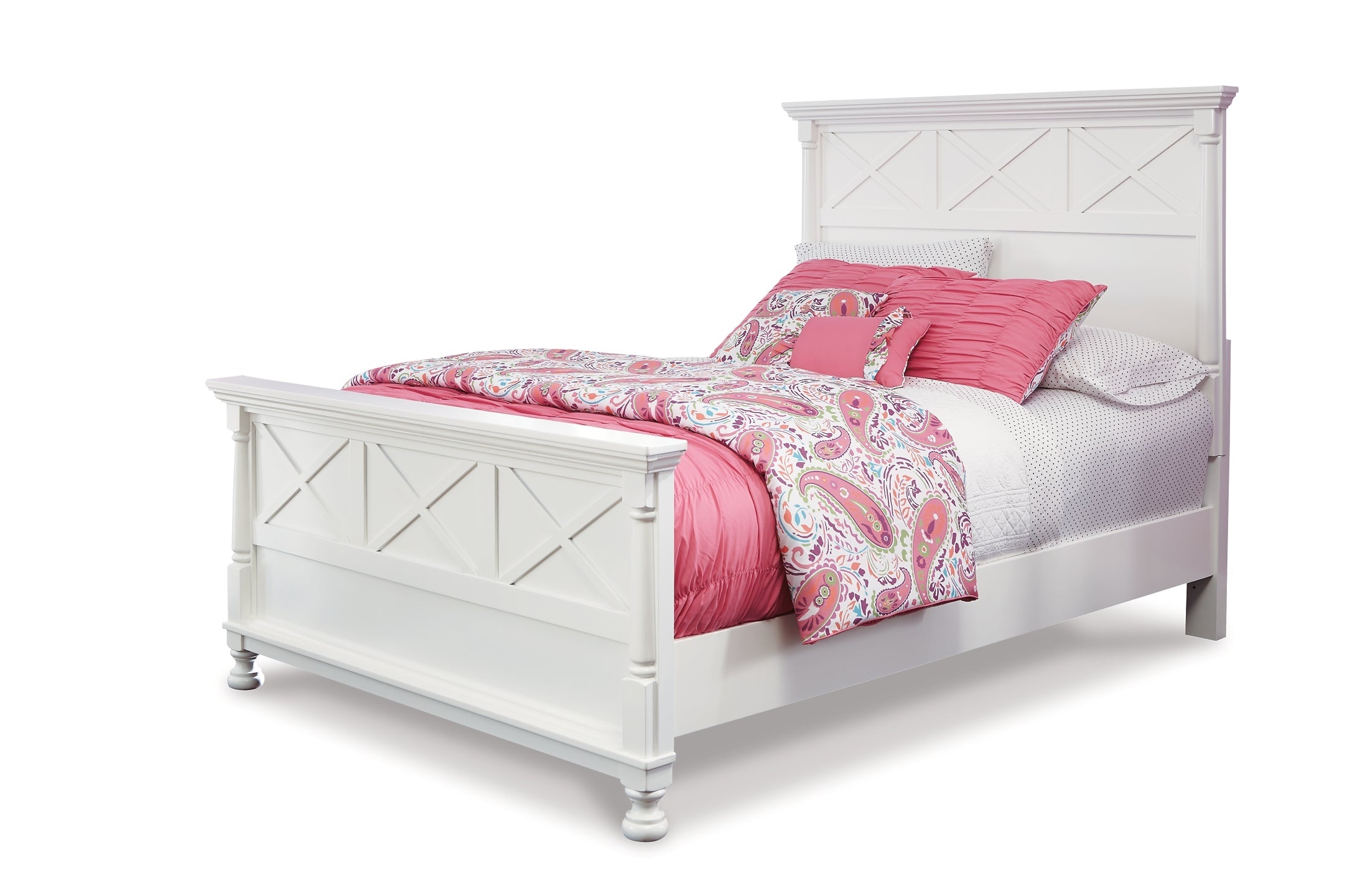 Kaslyn Queen Panel Bed with Dresser