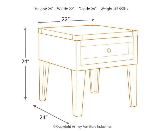 Chazney Coffee Table with 2 End Tables