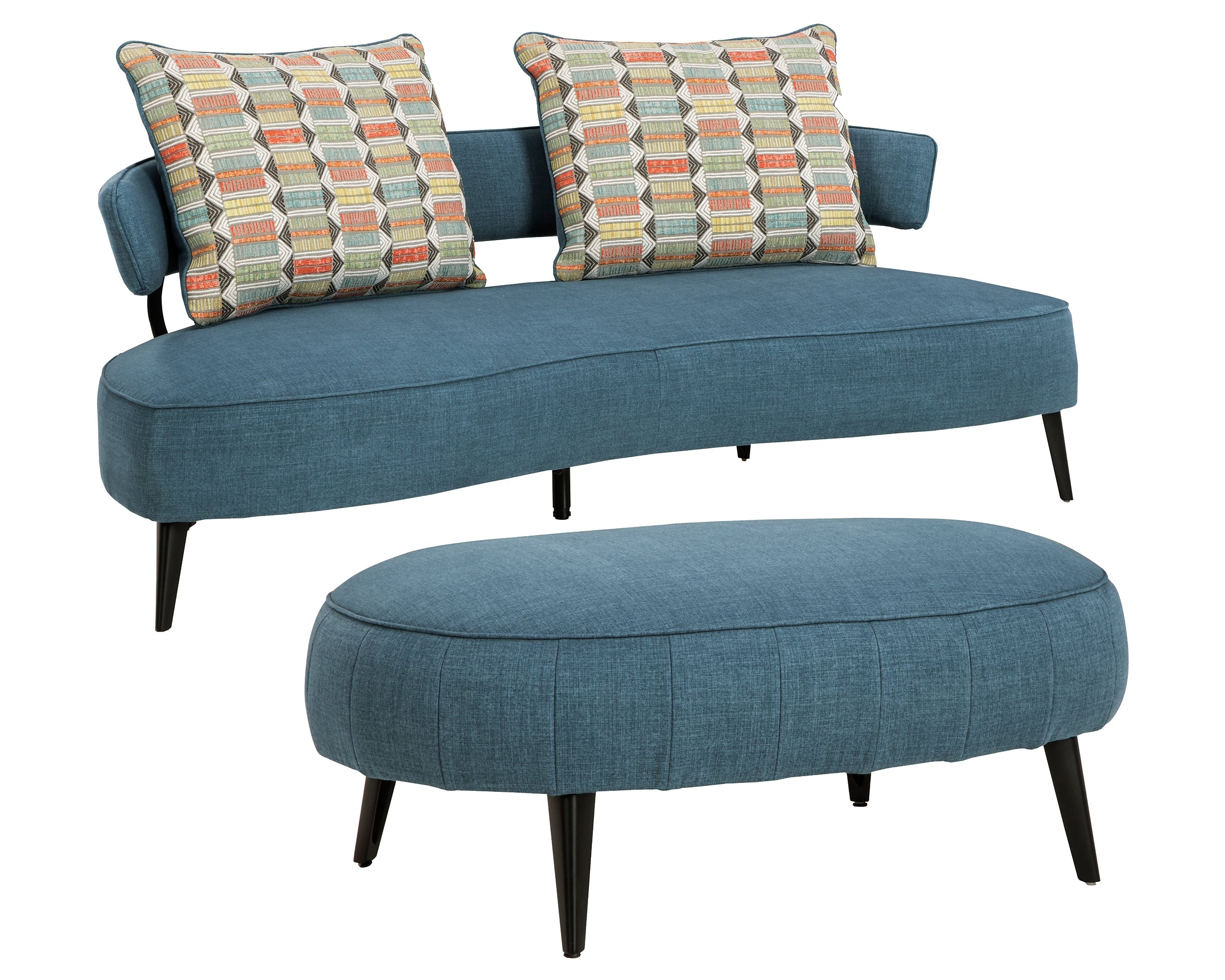 Hollyann Sofa and Ottoman